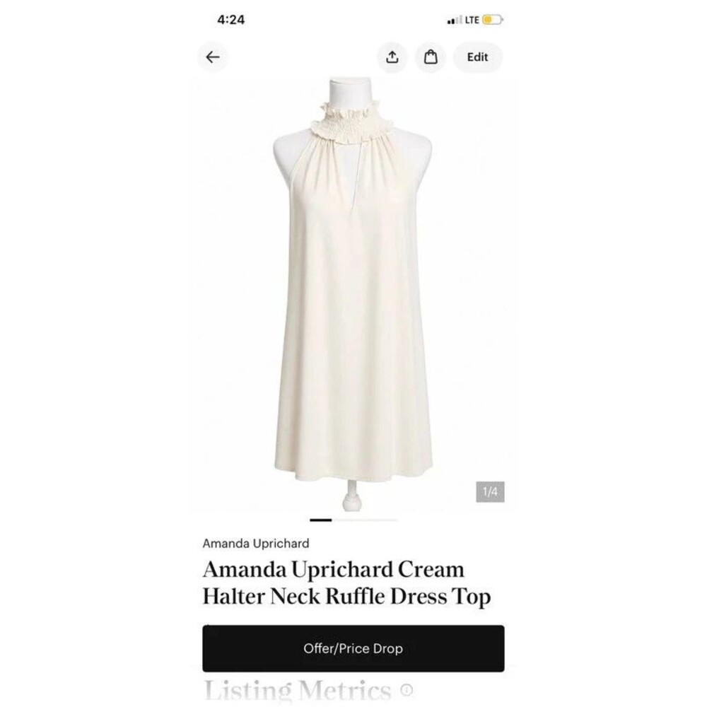 Ruffle dress top